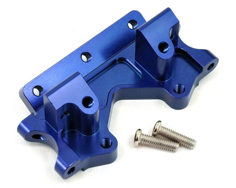 SPTST2530B Traxxas 2WD  Aluminum Front Bulkhead (Blue)