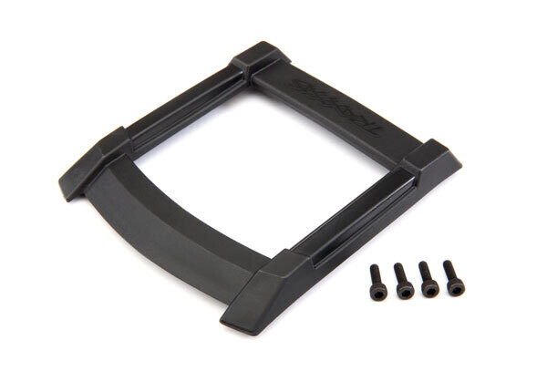 8917 - Skid plate, roof (body) (black)/ 3x10mm CS (4)