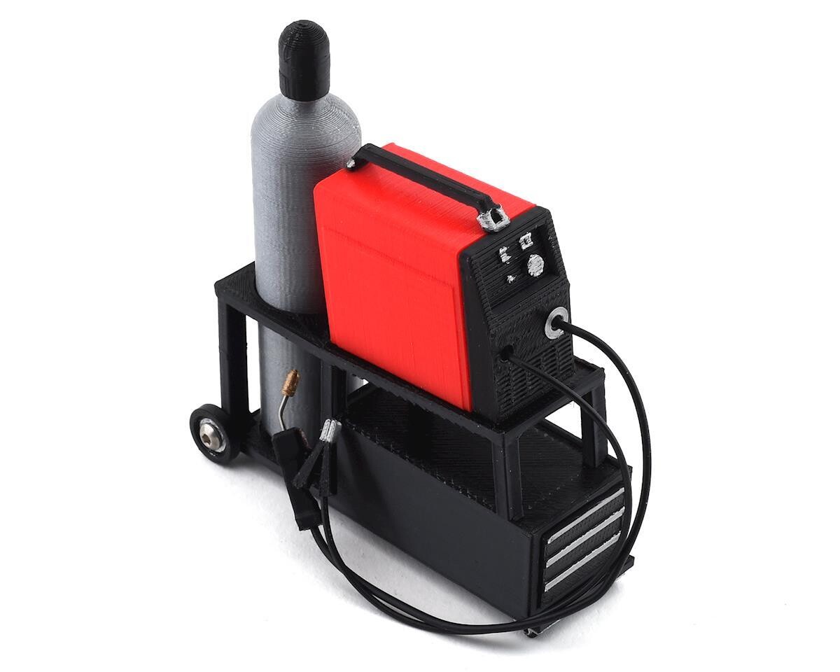 SBCSS11WCR Scale By Chris Complete Welding Cart w/Welder (Red)