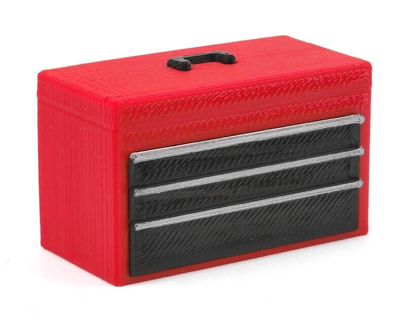 SBC018RED  Scale By Chris Tool Box (Red)