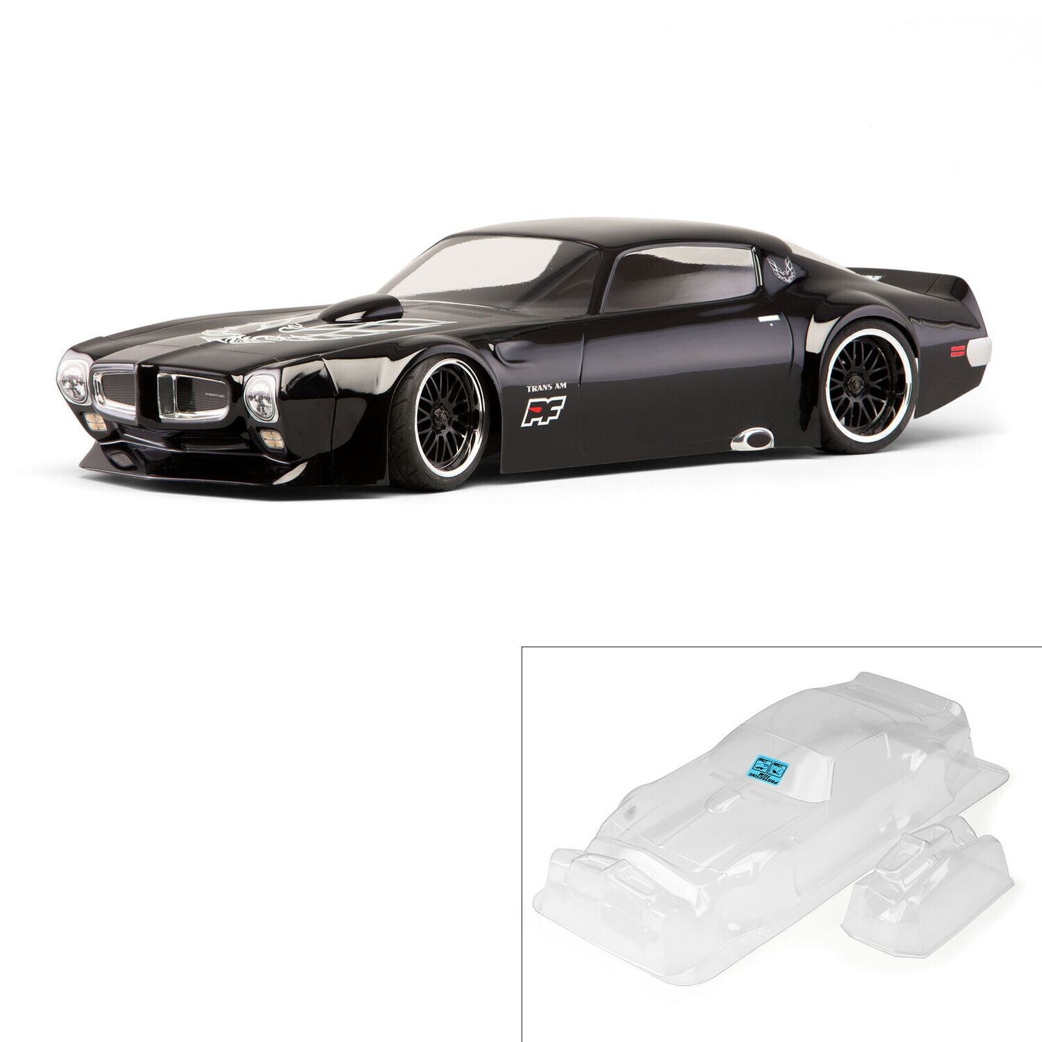 PRM153530 1/10 1971 Pontiac Firebird Trans Am Clear Body: Vintage Trans-Am