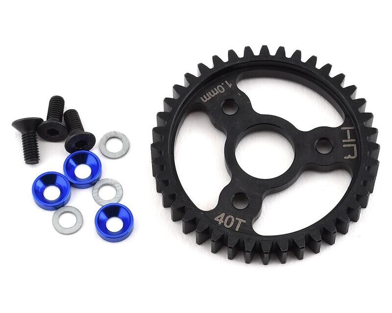 HRASRVO440 Hot Racing Traxxas MOD1 Steel Spur Gear (Blue) (40T)
