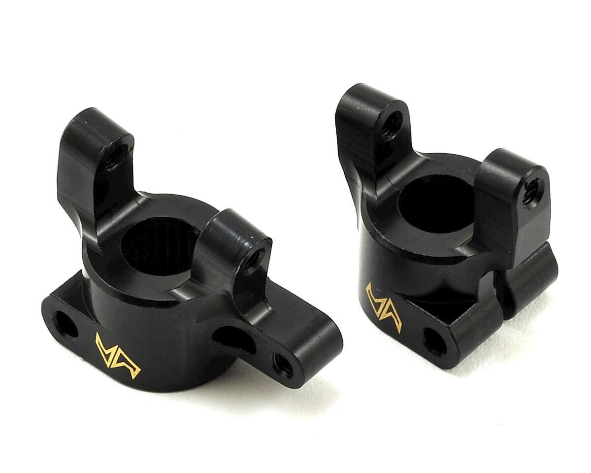SAMSCX2-4014 SCX10 II Samix Brass C-Hub Carrier (2) (Black)