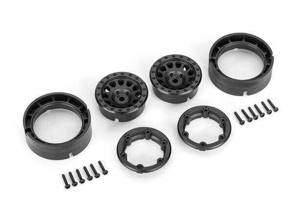 9781 Wheels, 1.0&quot;, Method Race Wheels 105 Beadlock (black, beadlock) (2)