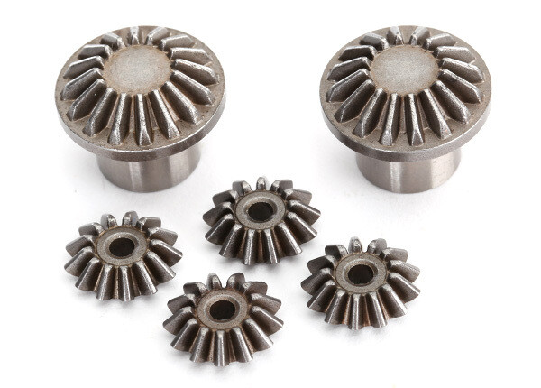 8582 Gear set, differential (front) (output gears (2)/ spider gears (4)) Unlimited Desert Racer
