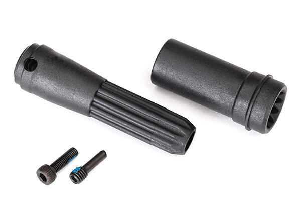 8556 Driveshafts, center front/ 4mm screw pin (1)/ 3x10 CS