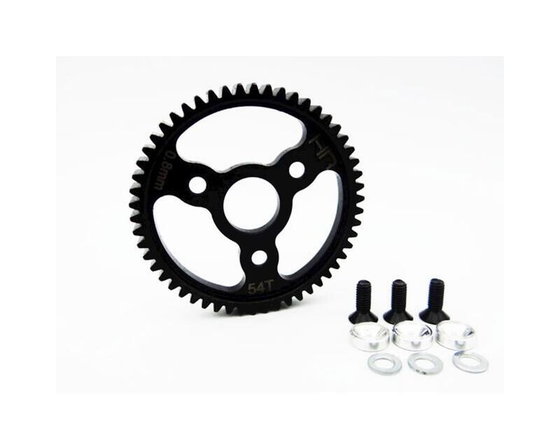 HRASJT254 Hot Racing Traxxas 4x4 32P Steel Spur Gear (Silver) (54T)