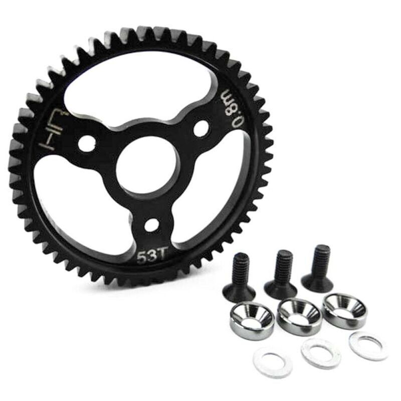 HRASJT253 Hot Racing Traxxas 32P Steel Spur Gear (Grey) (53T)