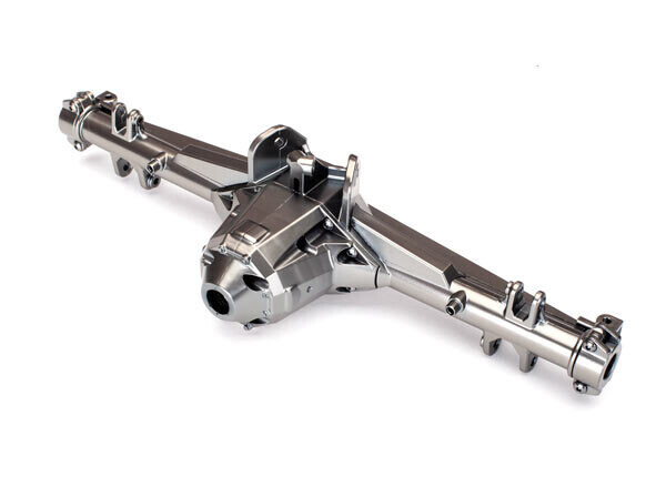 8540X Axle housing, rear/ differential carrier, satin black chrome-plated, internal components sold separately