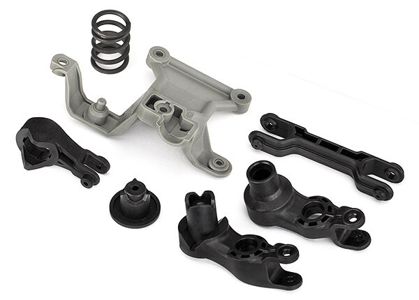 7746 - Steering bellcranks/ bellcrank support/servo saver/ servo saver spring/ draglink/ 3x20mm shoulder screws (2)