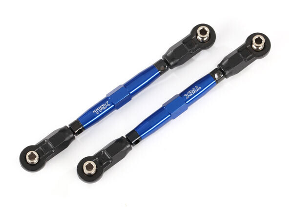 8948X  Toe links, front (TUBES blue-anodized, 7075-T6 aluminum, stronger than titanium) (88mm) (2)/ rod ends, rear (4)/ rod ends, front (4)/ aluminum wrench (1) fits MAXX V1 and MAXX Slash