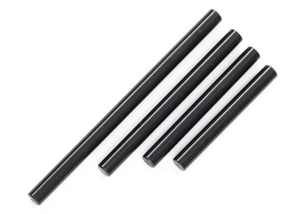 8943  Suspension pin set, rear (left or right) (hardened steel), 4x64mm (1), 4x38mm (1), 4x33mm (1), 4x47mm (1) fits MAXX and MAXX Slash