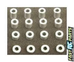 HRASPC3006  Hot Racing M3 Medium Aluminum Standoff Spacer Set (16)