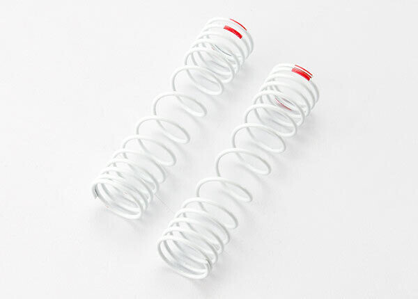 5859 Springs, rear (white) (progressive rate) (fits #5862 aluminum Big Bore shocks)