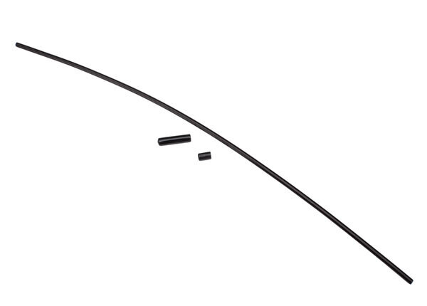 1726A - Antenna, tube, black (1)/ vinyl antenna cap (1)/ wire retainer (1)