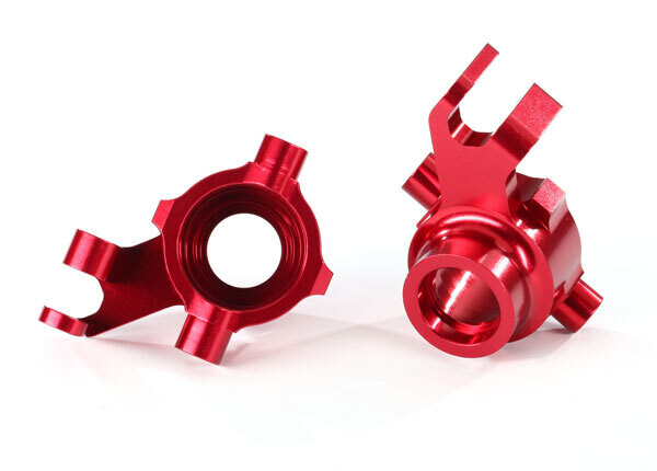 8937R STEERING BLOCK L&amp;R RED, fits MAXX and MAXX Slash
