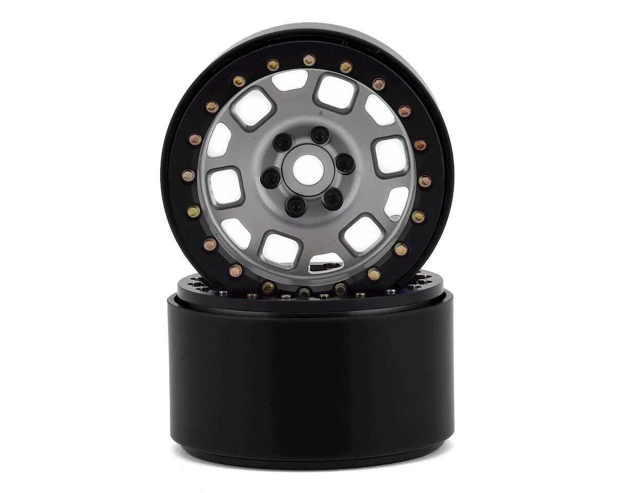 SSD00318  SSD RC 2.2 Contender Beadlock Wheels (Silver)