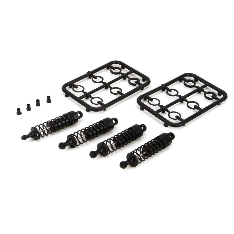 ECX213000  Complete Shock Set: 1/18 4WD All