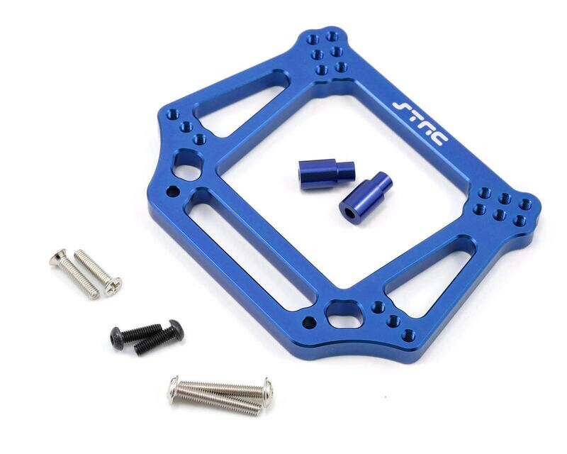 SPTST3639B Traxxas 2WD 6mm Heavy Duty Front Shock Tower (Blue)