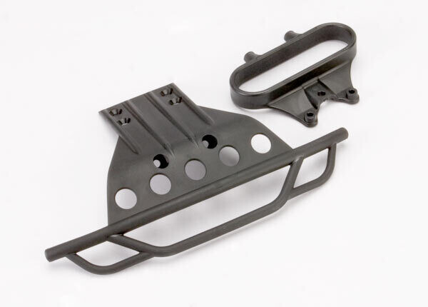 5835 BUMPER FRONT/MOUNT BLACK