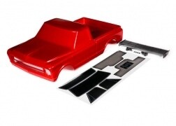 9411R Body, Chevrolet C10, red (includes wing &amp; decals) (requires #9415 series body accessories to complete body)