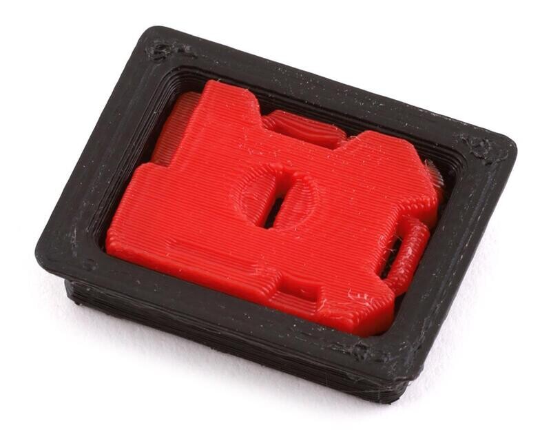 SBCS24JR  Scale By Chris SCX24 Jeep Window Roto Mount (Red)