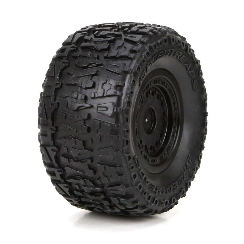 ECX41000  Front/Rear Premount Tire: 1/18 4WD Ruckus (2)