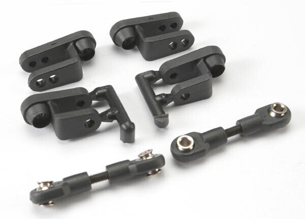 5345R Servo horns, steering linkage (3x20mm turnbuckle) rod ends (short) hollow balls