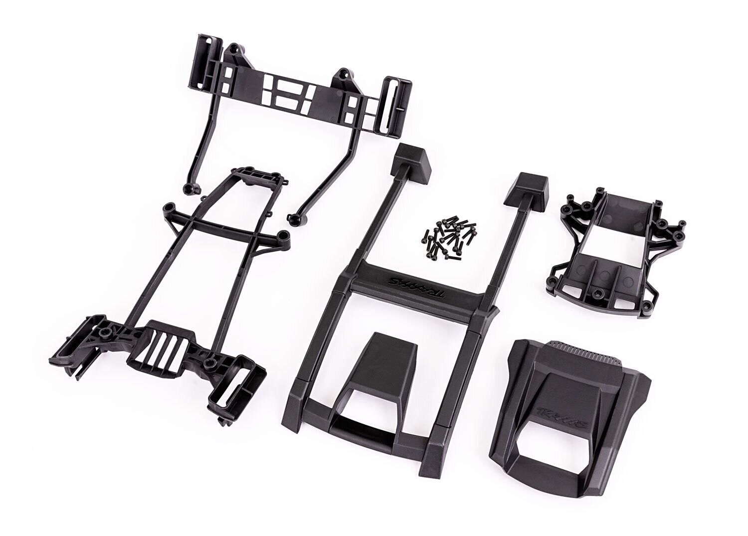 7813 Body support (includes front mount &amp; rear latch, roof &amp; hood skid pads)/ 3x12mm CS (19) (attaches to #7812 body)