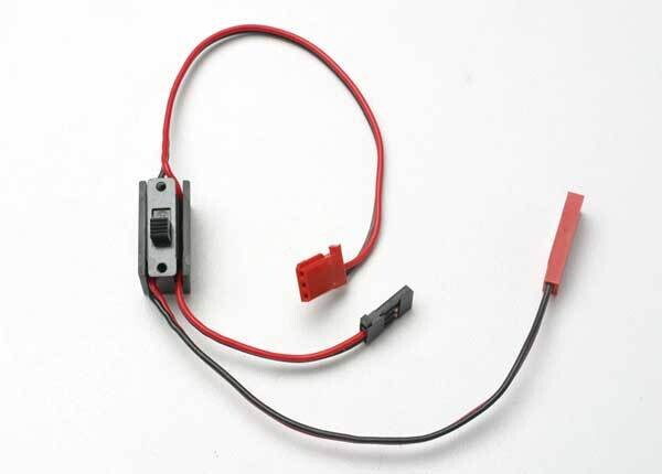 3035 - Wiring harness for RX Power Pack, Revo (includes on/off switch and charge jack)