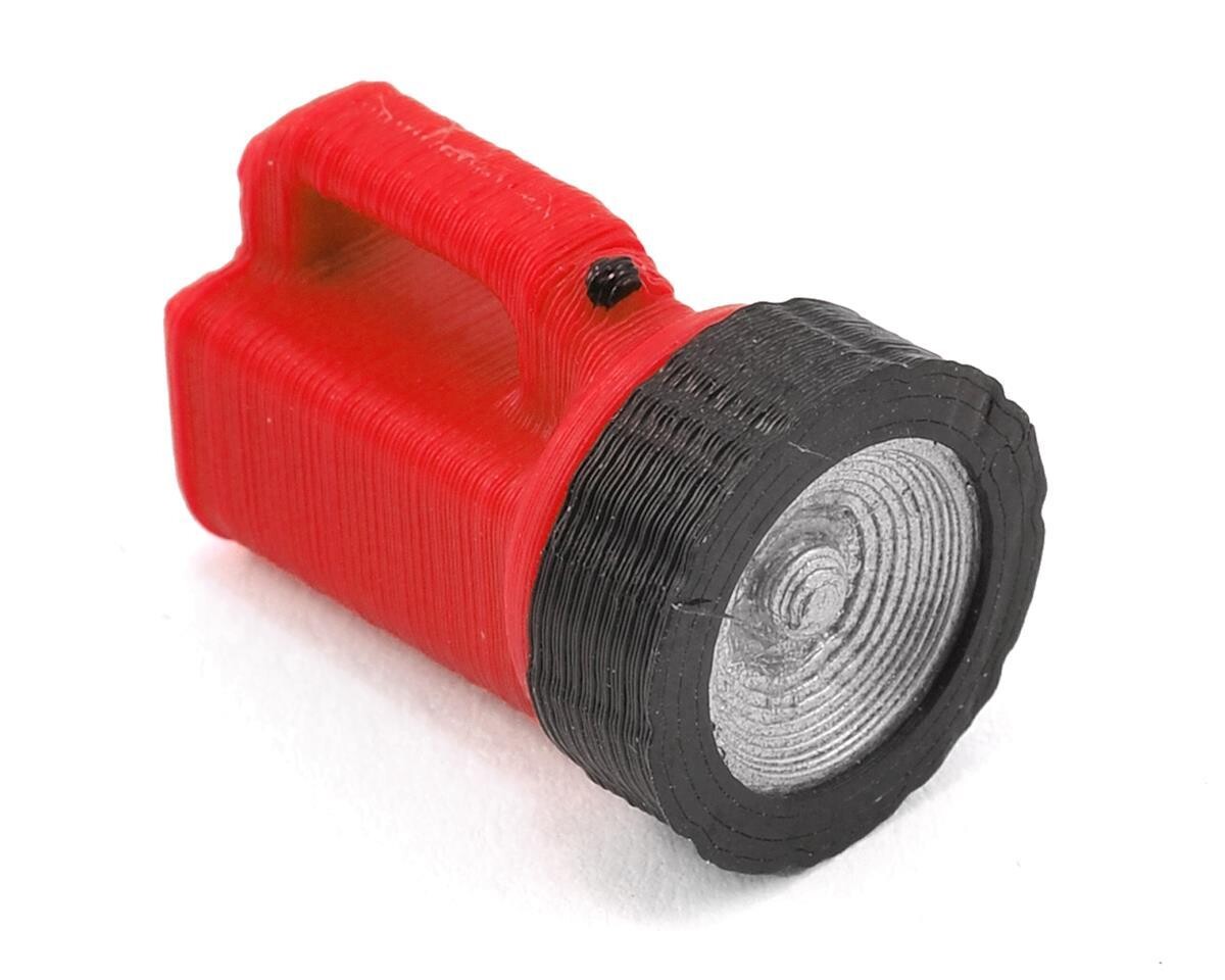 SBC045LFR Scale By Chris Large Handheld Flashlight (Red)
