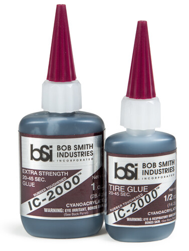 BSI118 IC-2000 1oz BLACK RUBBER TOUGHENED CYANOACRYLATE