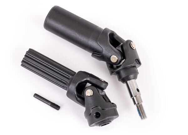 9051 - Driveshaft assembly, front, extreme heavy duty with 6mm axle (1)/ screw pin (1) (left or right) (fully assembled, ready to install) (for use with #9080 upgrade kit)