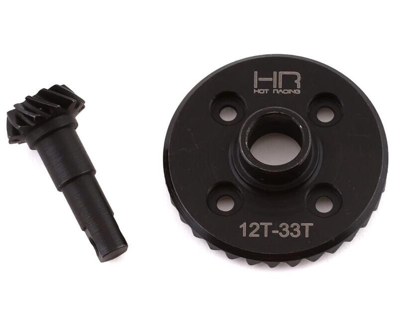 HRATRXF9312 Hot Racing Traxxas TRX-4 Steel Helical Overdrive Differential Ring/Pinion Gear