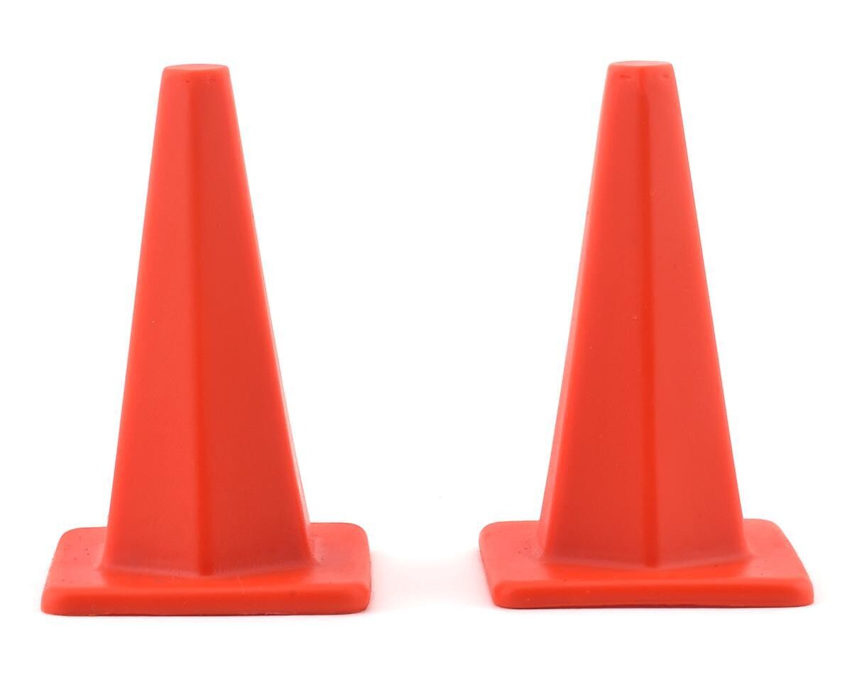 SDW-CONES Sideways RC Scale Traffic Cones (Orange) (2)
