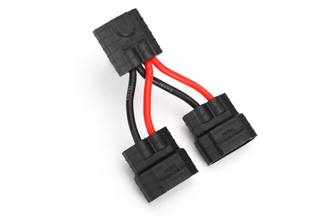 3064X  Wire harness, parallel battery connection (compatible with Traxxas High Current Connector, NiMH only)