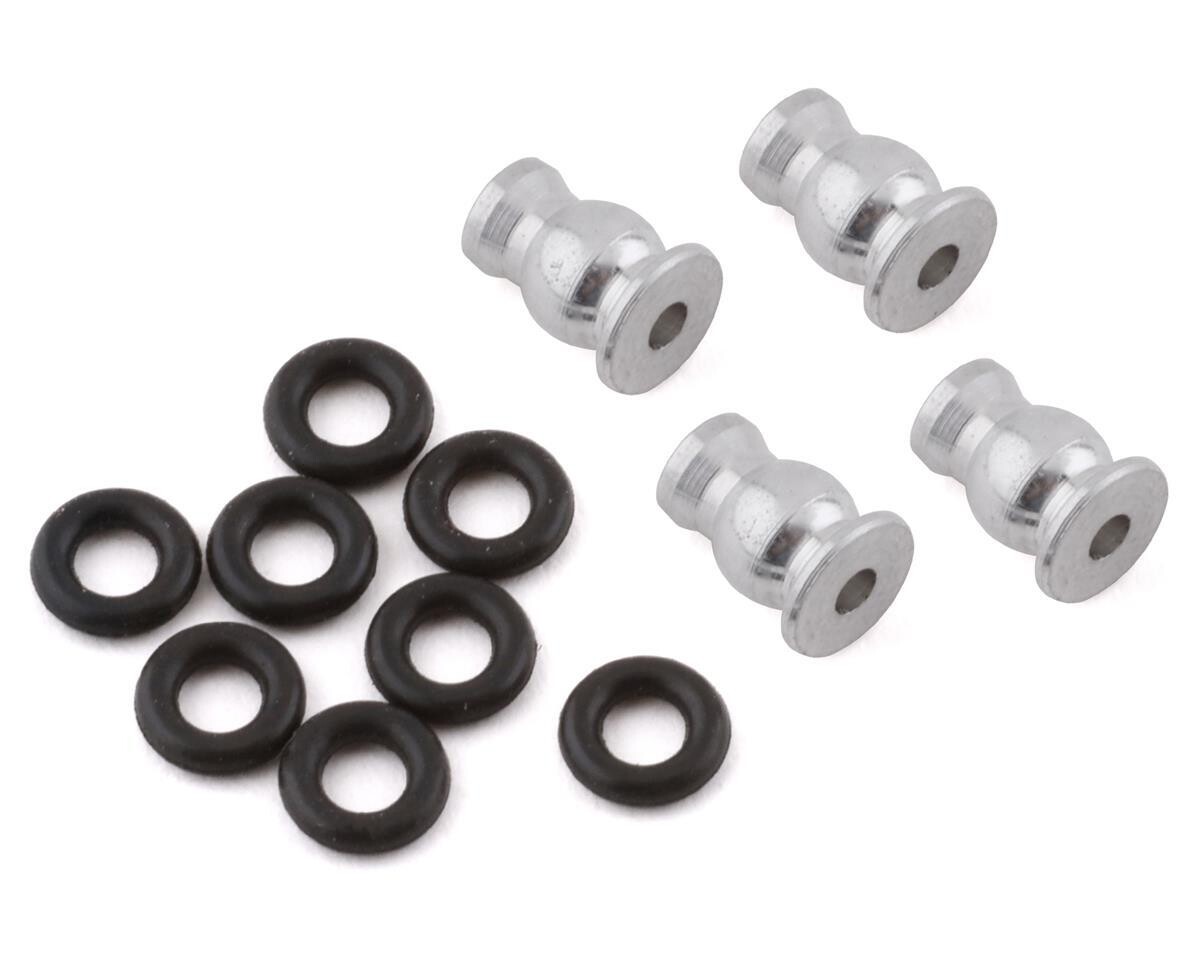 HRASXTF160R Hot Racing Axial SCX24 Shock Mount Balls &amp; O-Rings