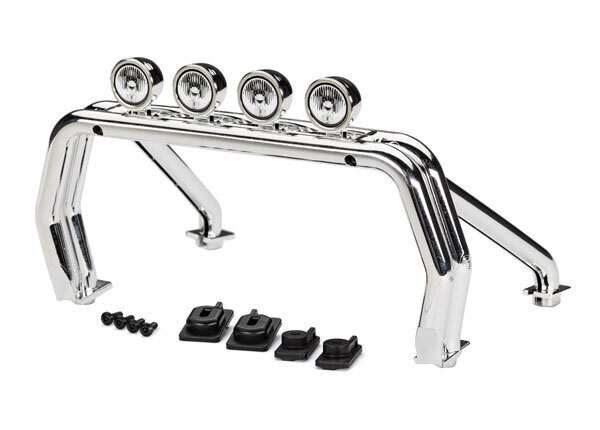 9262 Roll bar/ roll bar mounts, left &amp; right/ 2.6x12mm BCS (self-tapping) (4) (fits #9212 body)