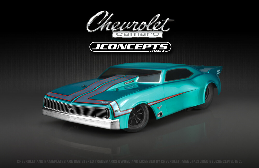 JCO0400 1967 Chevy Camaro Street Eliminator Drag Racing Body (Clear)