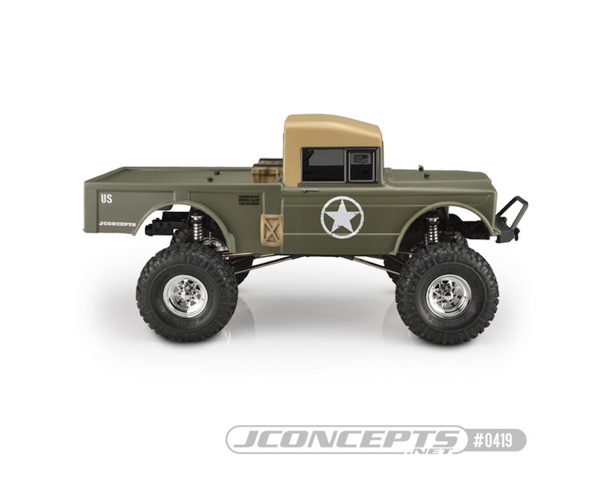 JCO0419 JConcepts JCI M117 Lloyd 12.3&quot; Rock Crawler Body (Clear)