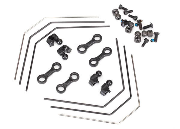 8398 Sway bar kit, 4-Tec 2.0 (front and rear) (includes front and rear sway bars and adjustable linkage)