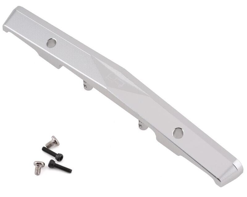 YEA-AXSC-051  Yeah Racing Axial SCX24 Aluminum C10 Front Bumper (Silver)