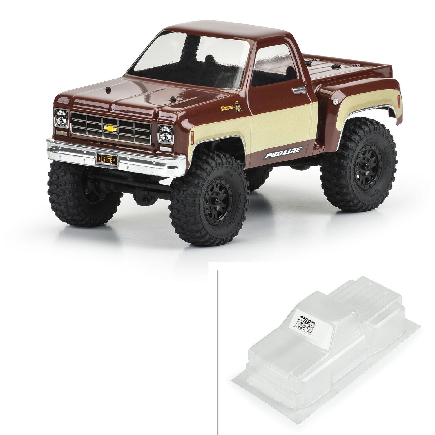 PRO358300 1/24 1978 Chevy K-10 Clear Body: SCX24