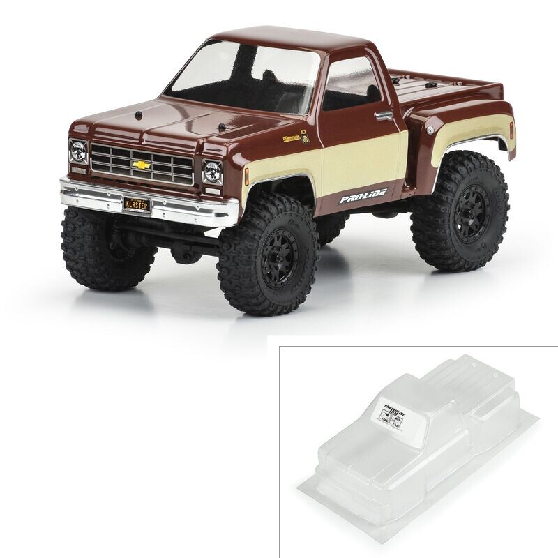 PRO358300 1/24 1978 Chevy K-10 Clear Body: SCX24