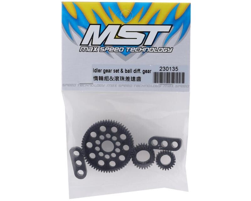 MXS-230135 MST RMX 2.0/2.5 Idler Gear &amp; Ball Differential Gear Set