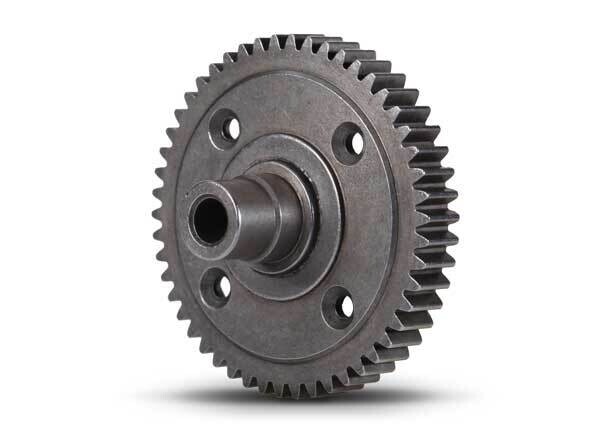 6842X Spur gear, steel, 50-tooth (0.8 metric pitch, compatible with 32-pitch) (for center differential)