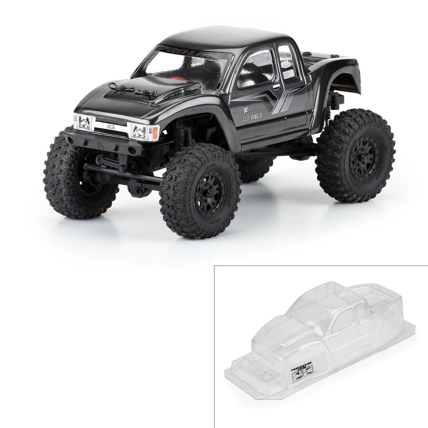 PRO359600  1/24 Cliffhanger High Performance Clear Body: SCX24