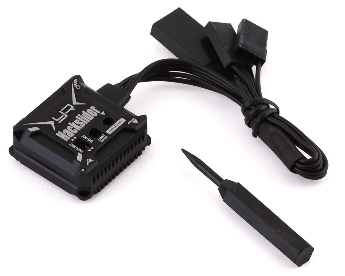 YEA-YE-0044BK Yeah Racing Hackslider Drift Tuned Competition Gyro (Black)