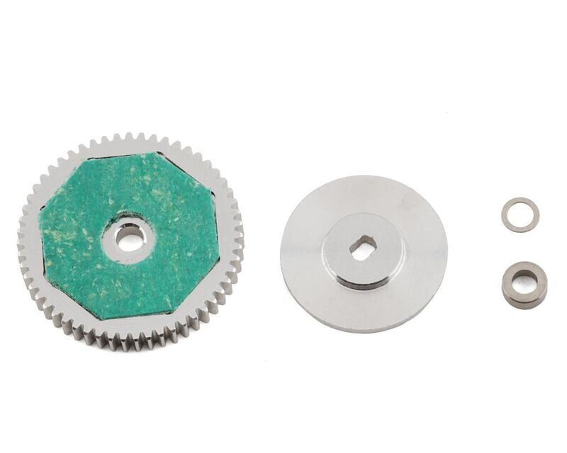 HRASXTF55H03  Hot Racing Axial SCX24 Hard Aluminum 0.3M Slipper Spur Gear (55T)