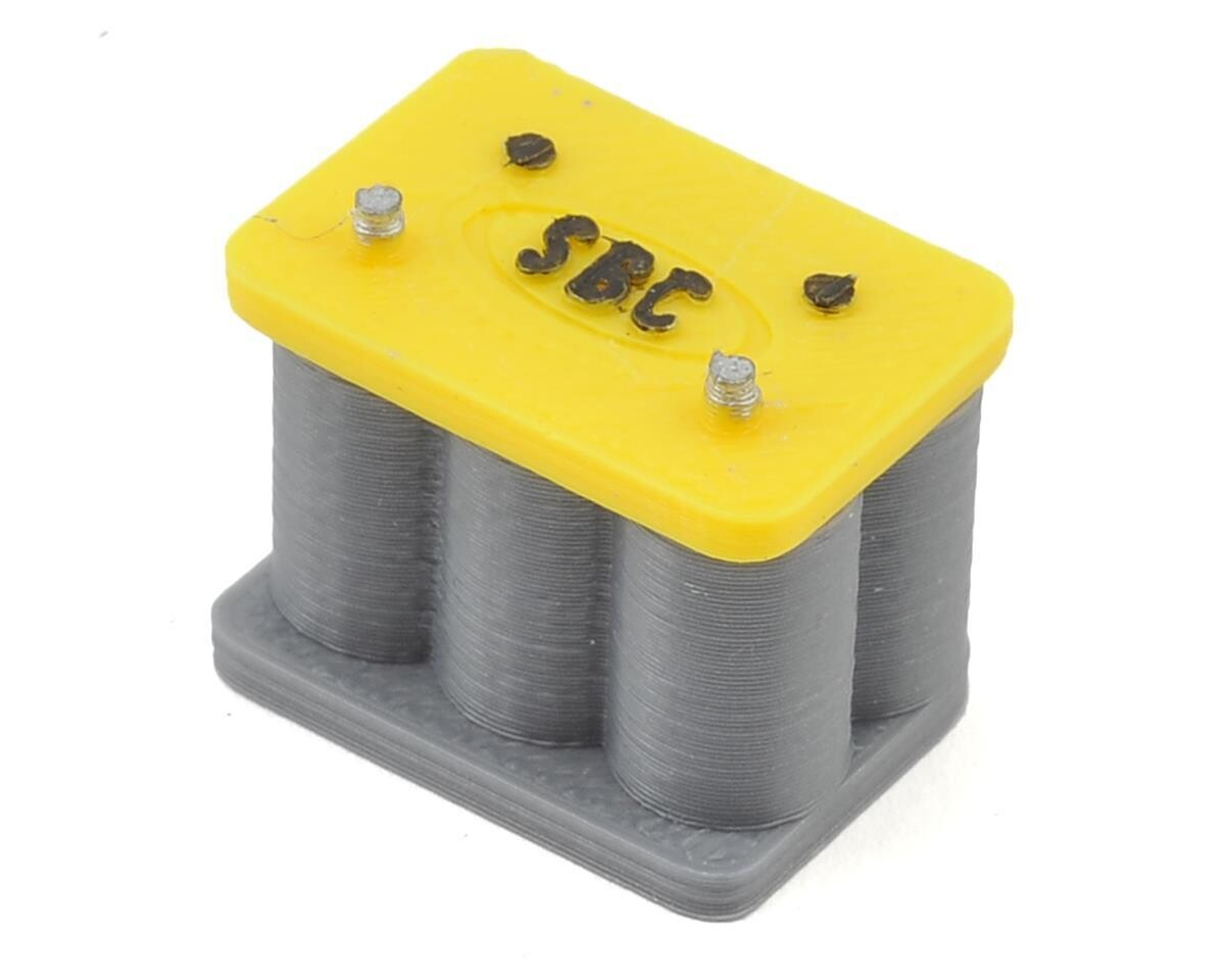 SBC019Y  Scale By Chris Yellow Top Battery